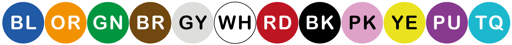 Colours-x12 colours x 12